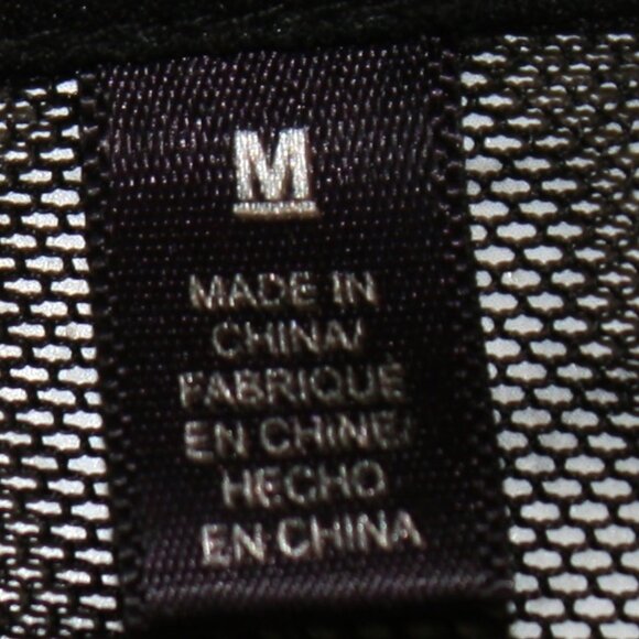 RAFAELLA Top Sheer Floral Embroidered Bohemian Transparent Black Pink Medium - Picture 6 of 12